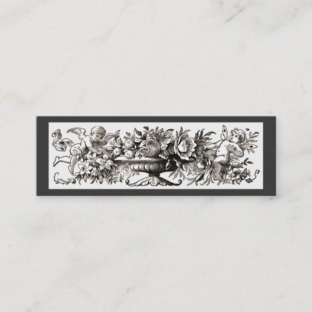 Presentación Tarjeta de visita de las querubes (Anverso)