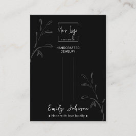 Presentación Tarjeta de visualización del clip de pelo de joyas