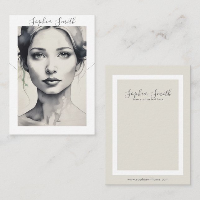 Presentación Tarjeta de visualización del collar de ganancia de (Anverso / Reverso)