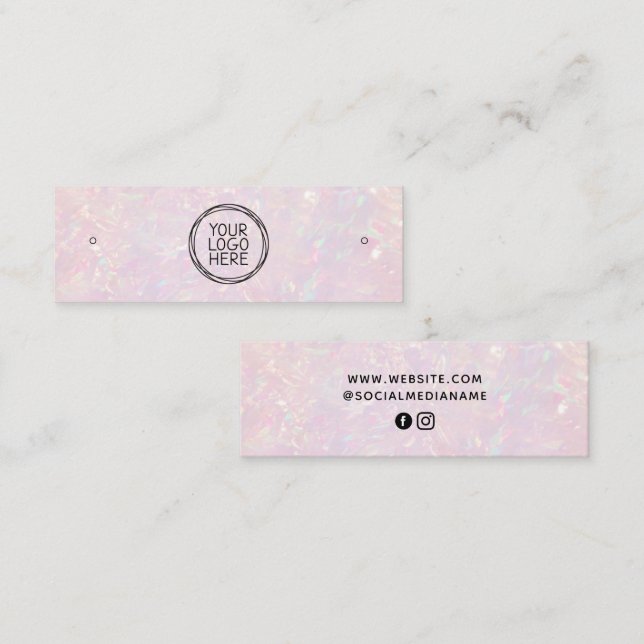 Presentación Tarjeta de visualización Logotipo Social Media Stu (Anverso / Reverso)