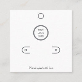 Presentación Tarjeta de visualización mínima de joyas para port