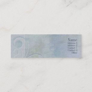 Presentación Tarjeta del contacto de la luz de las curvas del