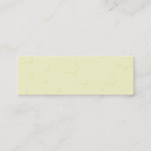 Presentación Tarjeta flaca del perfil de las estrellas