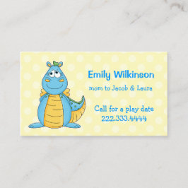 Presentación Tarjeta mami de dragón Personalizado colorida