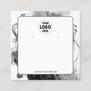 Presentación Tarjeta para la pantalla de silueta gótica con log
