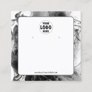 Presentación Tarjeta para la pantalla de silueta gótica con log