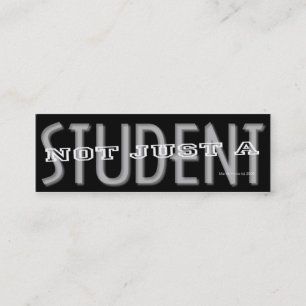 Presentación Tarjeta personal de medios sociales para estudiant