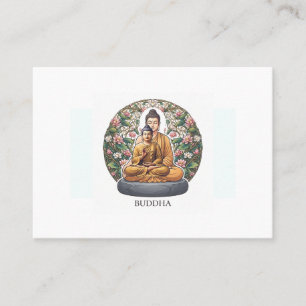 Presentación Tarjeta profesional de meditación y bienestar espi
