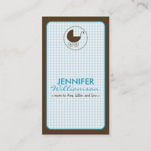 Presentación {TBA} Tarjeta de llamada de mami de chocolate para