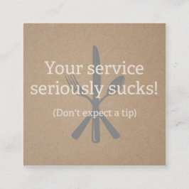 Presentación Waiter, Server, tarjeta de llamada de servicio inc