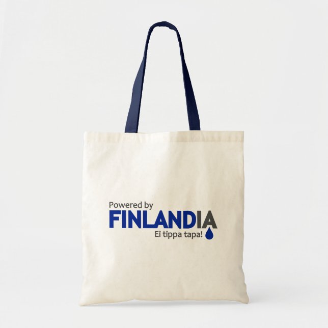 Presentado por una bolsa de Finlandia - elegir est (Frente)