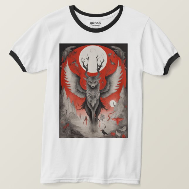 Presentamos nuestro último diseño de camisetas baj (Anverso del diseño)
