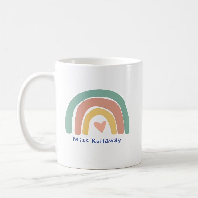 presente docente personalizado, taza de personaliz (Izquierda)