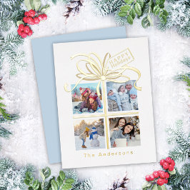 Presente tarjeta de vacaciones de Navidades de la 