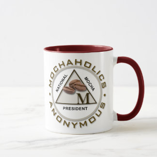 Presidente anónimo de Mochaholics - taza