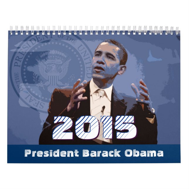 Presidente Barack Obama - calendario 2015 (Tapa)