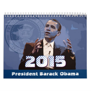 Presidente Barack Obama - calendario 2015