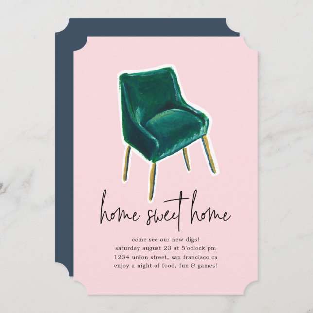 Presidente de cosecha| Invitación a una fiesta par (Anverso / Reverso)