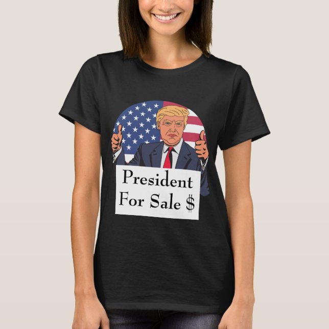 Presidente De Venta De Camiseta (Anverso)