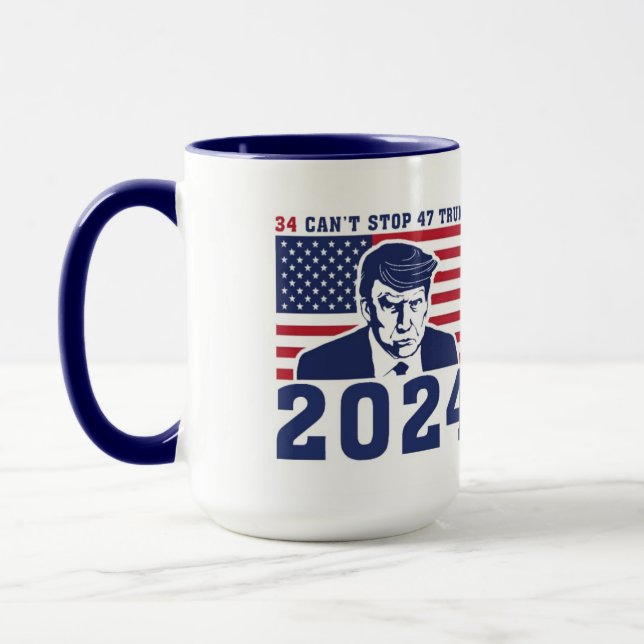 Presidente Donald Trump: Asesinan a Mug - Copa Cof (Izquierda)