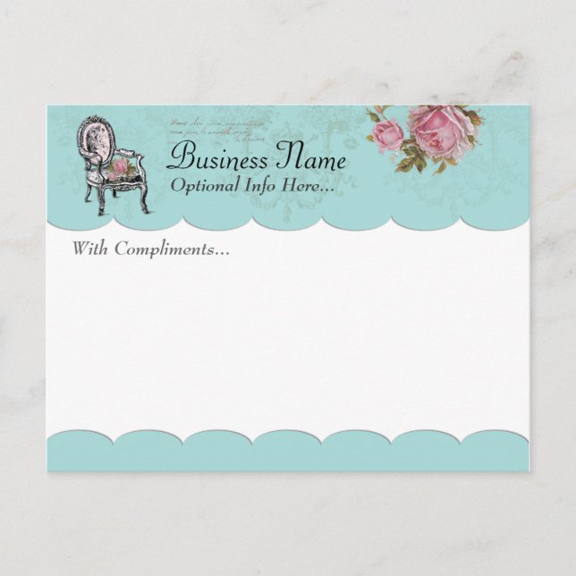 Presidente francés con tarjeta postal de felicitac (Anverso)