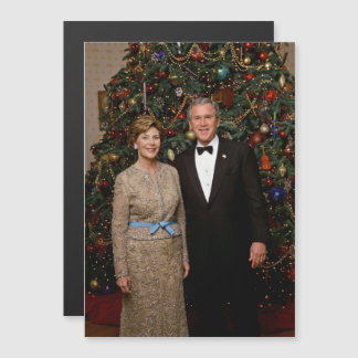 Presidente George Bush, Laura Navidades Casa Blanc