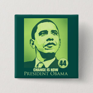 Presidente Obama, cambio ahora es botón verde
