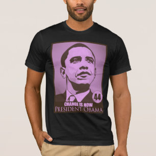Presidente Obama, cambio ahora es camiseta rosada