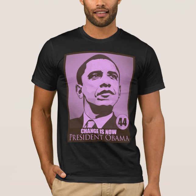 Presidente Obama, cambio ahora es camiseta rosada (Anverso)