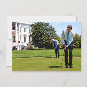 Presidente Obama y Vicepresidente Biden En La Casa