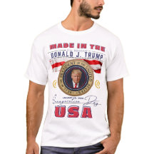 Presidente oficial. Camisa del Día de la Inaugurac
