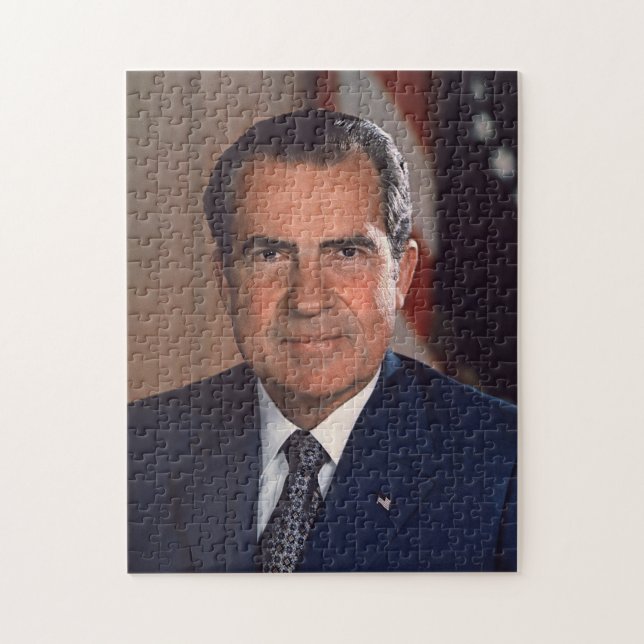 Presidente Richard Nixon Jigsaw Puzzle (Vertical)