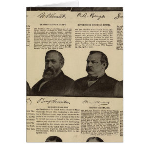 Presidentes de EE.UU., autógrafos, biografías