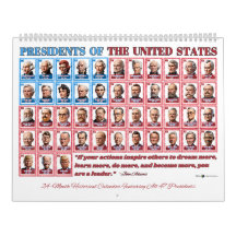 Presidentes de Estados Unidos citan calendario his