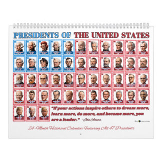 Presidentes de Estados Unidos citan calendario his