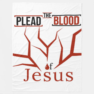 Presionar la sangre de la manta de Jesús (sobre bl