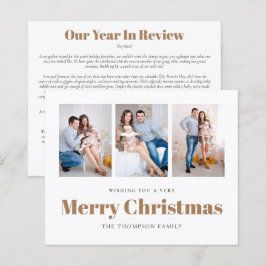 PRESUPUESTO 3 Fotos Tarjeta de Navidades de boleti