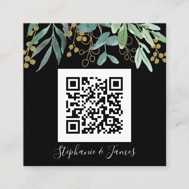 Presupuesto Código QR Eucalyptus Invitación a la B (Anverso)
