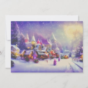 presupuesto de aldea mágica nevada de Navidad