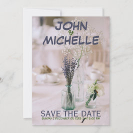 Presupuesto de invitación de boda simple