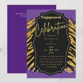 PRESUPUESTO DE invitaciones del partido Glitzy Gla