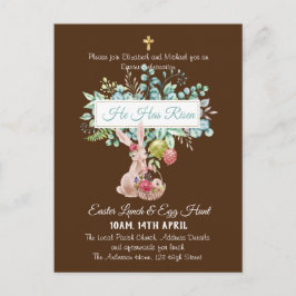 Presupuesto de invitaciones religiosas de Pascua