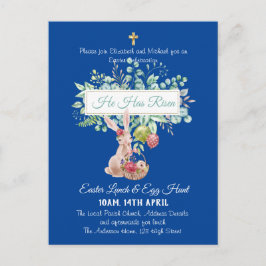 Presupuesto de invitaciones religiosas de Pascua