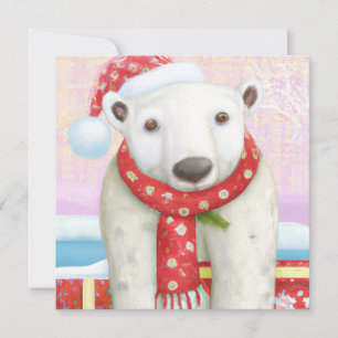 Presupuesto de Santa Polar Bear Navidad