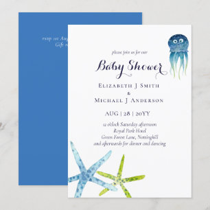 PRESUPUESTO Ducha de bebé Vida marina Pulpo Estrel