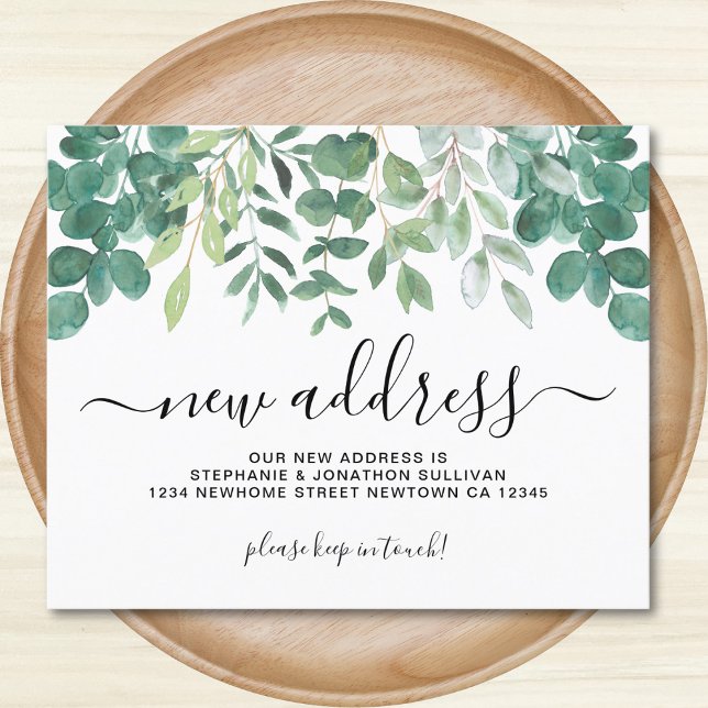 Presupuesto Eucalyptus Nueva tarjeta de Invitación (Subido por el creador)