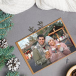 Presupuesto Feliz Navidad y HH Foto Minimalista H<br><div class="desc">Envíe tarjetas de diversión,  Moda y Navidades Minimalistas con sus tarjetas de Navidades fotográficos Minimalistas H Feliz Navidad y Felices Fiestas.</div>