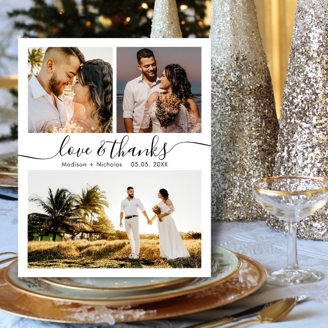 Presupuesto Gracias 3 Foto Boda Tarjeta de agradec (Subido por el creador)