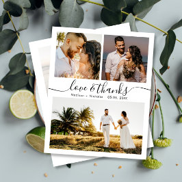 Presupuesto Gracias Boda Collage Gracias Flyer