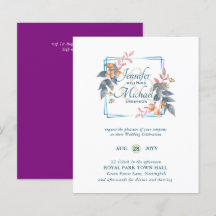 PRESUPUESTO Jardín de hojas de la boda de otoño in